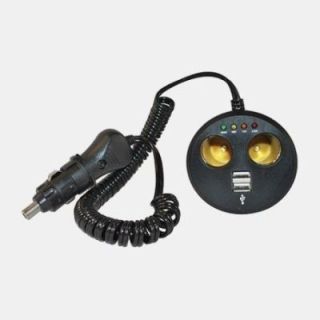 Double multi-outlet 12V and 24V with 2 USB sockets