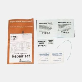 Kit de réparation de toile acrylique Isabella pour auvents et tentes.