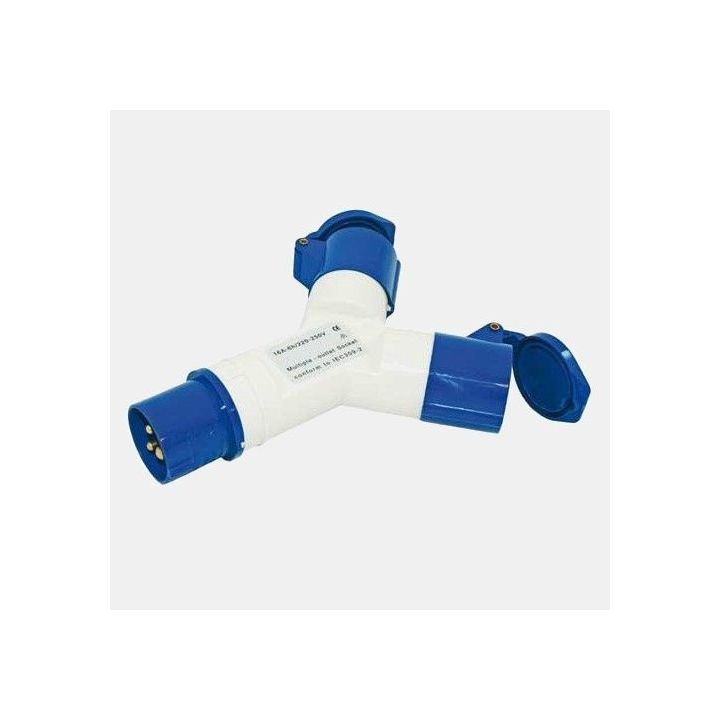Dual multi-plug P17/CEE17