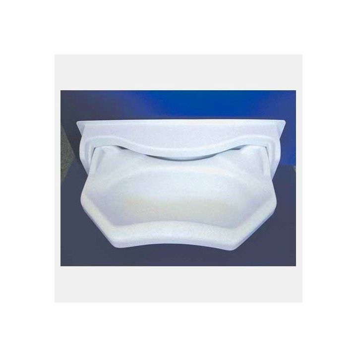 COMET compact white pop-up basin