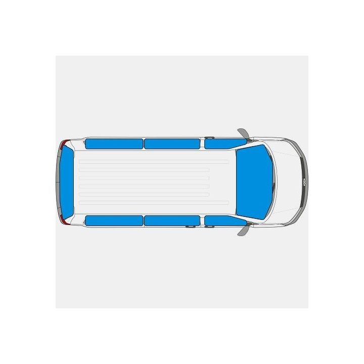 Jeu de 8 Rideaux intérieurs isolants 9 couches pour VW ID BUZZ depuis 2023