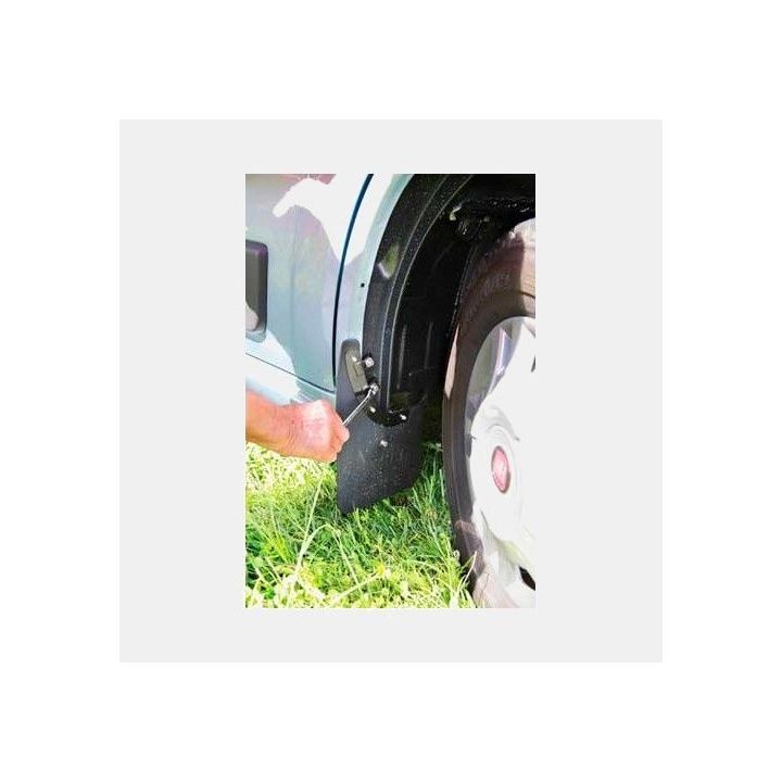 Pair of Fiamma MUD FLAP FRONT mud flaps - Fiat Ducato from 07/2006