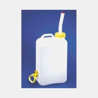 Bidon 16l blanc avec bec verseur COMET
