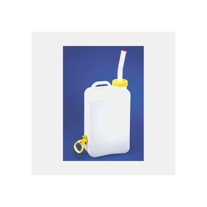 Lata blanca de 16l con pico COMET