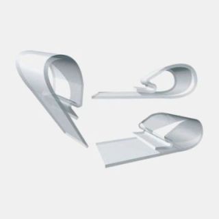 Kit 20 glisseurs plastique pour rideaux auvents