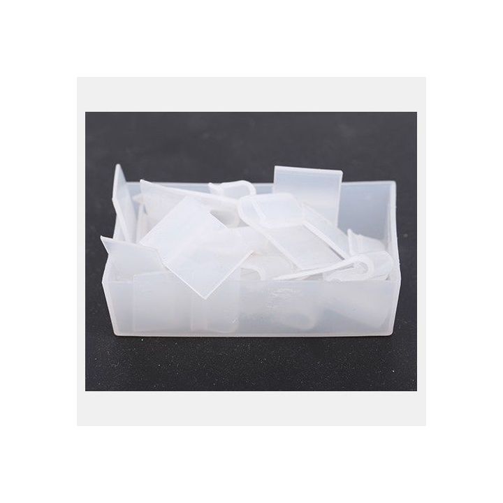 Kit 20 glisseurs plastique pour rideaux auvents