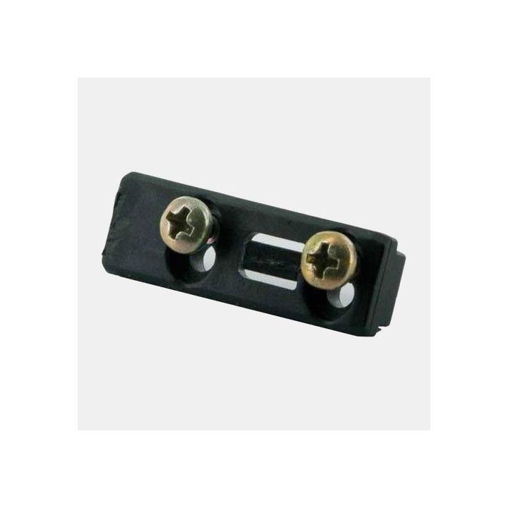 Contraplaca de cierre Polyfix negra