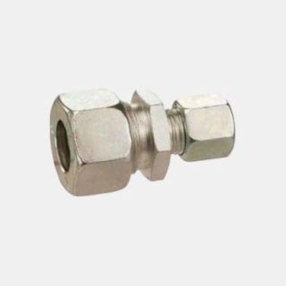 Raccord bicône droit pour tuyau 8 & 10 mm