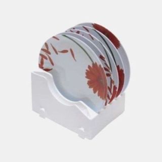 Suporte para pratos branco