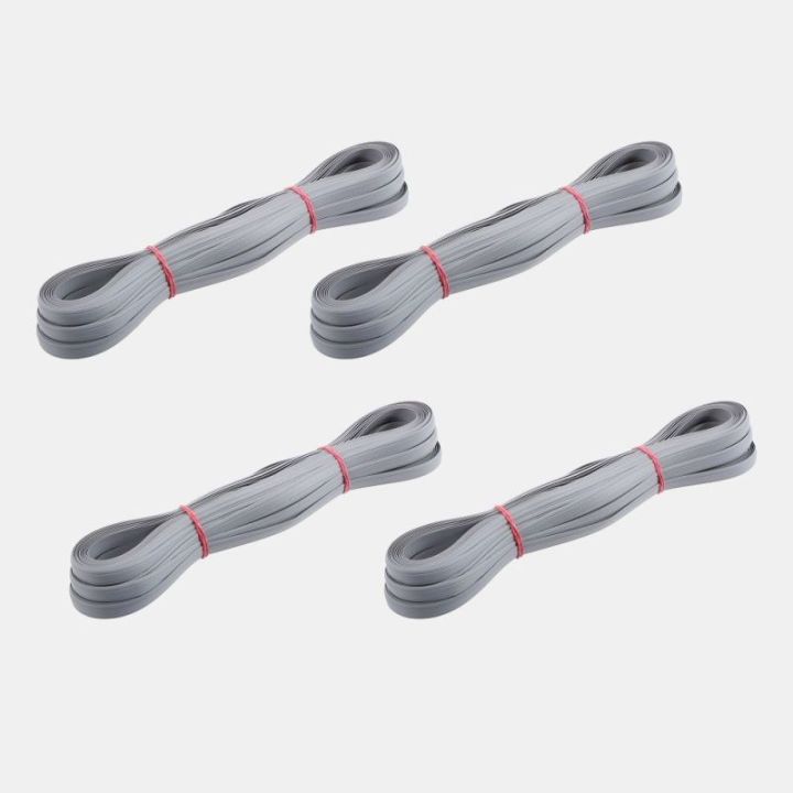 Cache-vis 12 mm gris clair - 4 bandes de 20 mètres