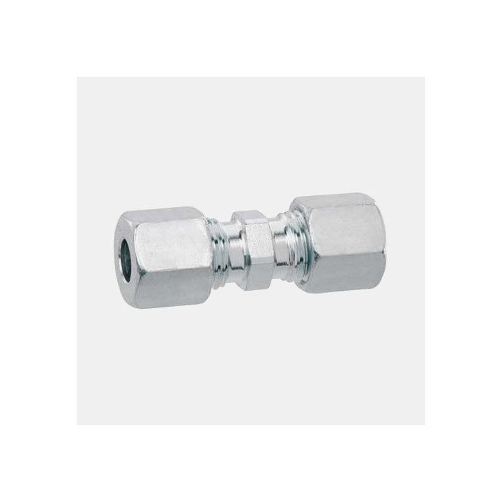 Raccord bicône droit pour tuyau 8 mm