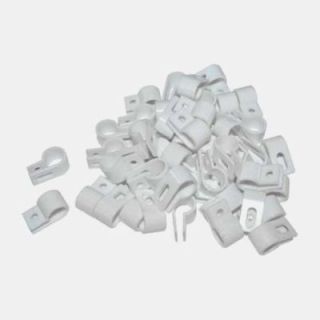 Conjunto de 50 abraçadeiras de plástico para cabos 10 mm