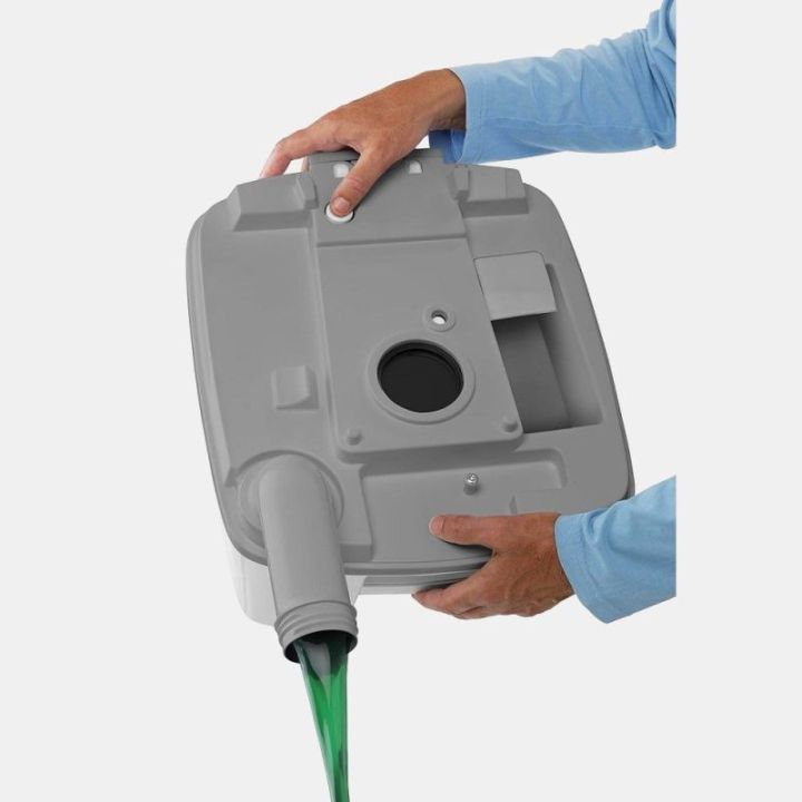 WC chimique Porta Potti QUBE 335HDK blanc THETFORD pour camping-cars et caravanes