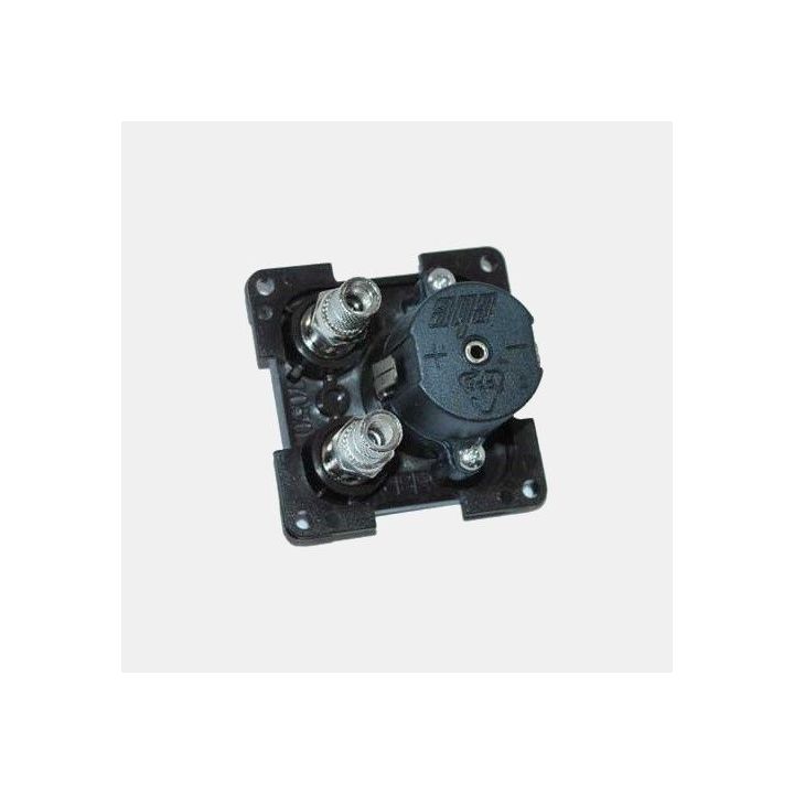 Tomada castanha de 12V Ø 21 mm TV Satélite CBE