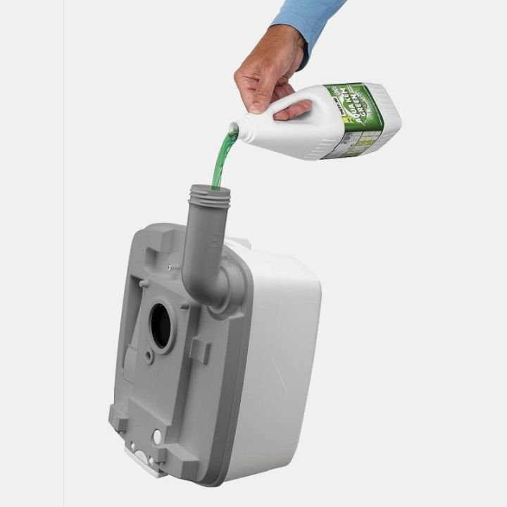 WC chimique Porta Potti QUBE 335HDK blanc THETFORD pour camping-cars et caravanes