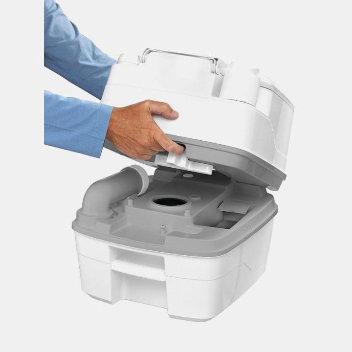 Chemisches WC Porta Potti QUBE 335HDK weiß THETFORD für Wohnmobile und Wohnwagen