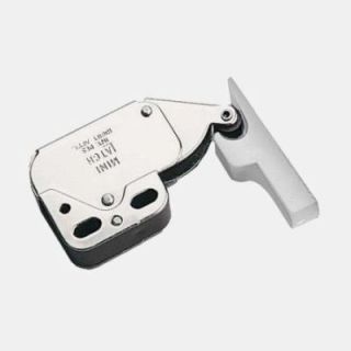 Spring latch mini-latch white