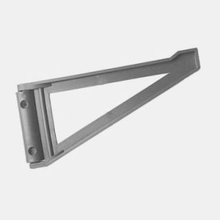 Grijze kunststof zwenkbeugel 185x90x23 mm