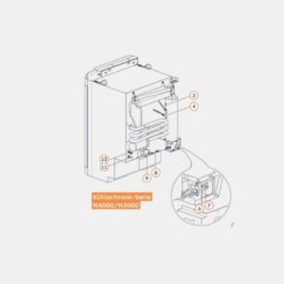 Unité de commande LED kit réfrigérateur Thetford - Réf 691138
