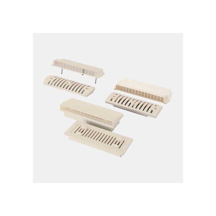 Aérateur beige 200 x 72 mm