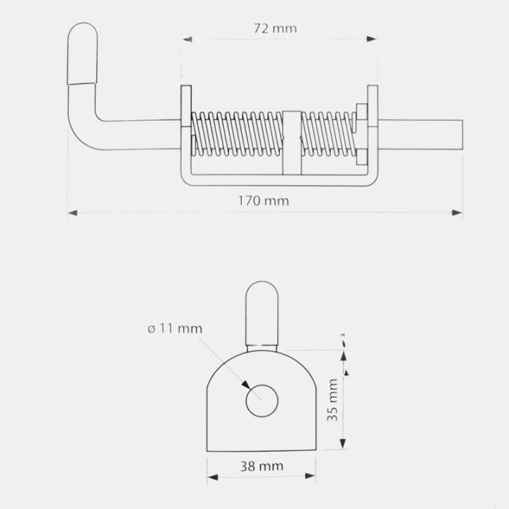 Spring lock