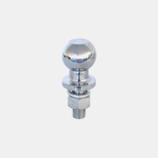 Straight screw-in ball joint for hitch - Diameter 50 mm