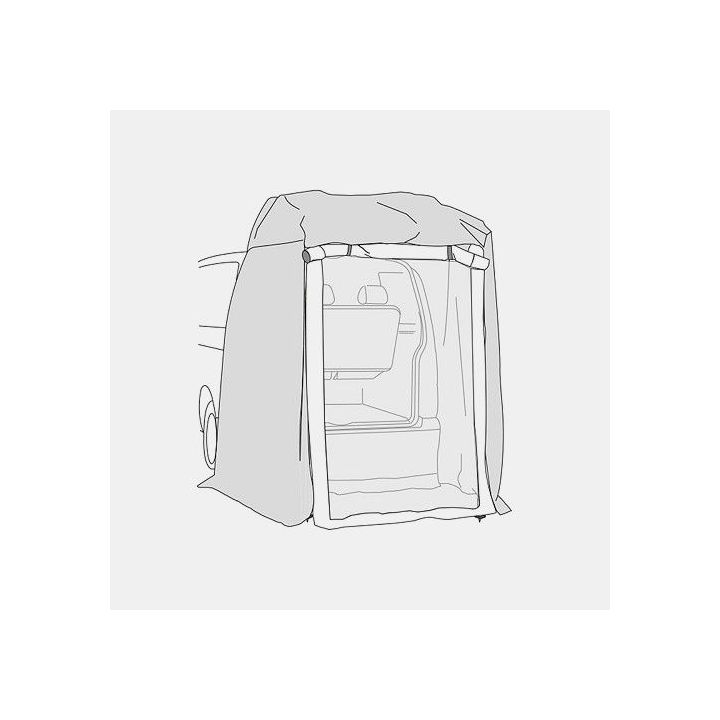 Solette arrière REAR DOOR COVER FIAMMA pour VW T5