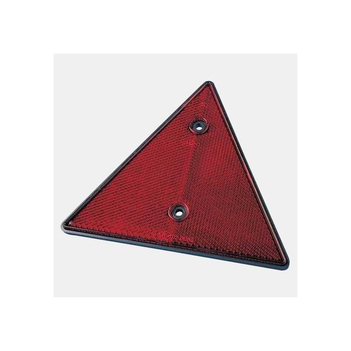 CATADIOPTRES TRIANGLE 159X139X7 BASE NOIRE DR106 - vendus par 2