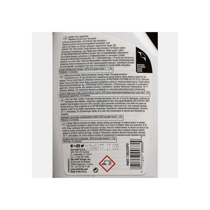 STAR BRITE Limpador STAR BRITE Black Streak - 650 ml
