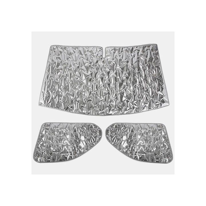 Rideaux isolants de pare-brise et des fenêtres latérales pour VW T5 - 9 couches