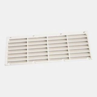 Grille aération Plastique 365x140 mm blanche