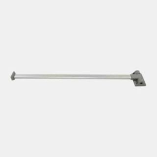 Single retractable table base Grey H: 710xW: 30xD: 15 mm