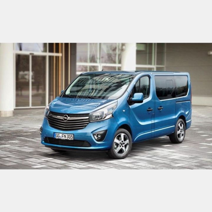 Jeu de 9 Rideaux intérieurs isolants Opel VIVARO B - châssis LONG - 2 portes arrière - à partir de 2015