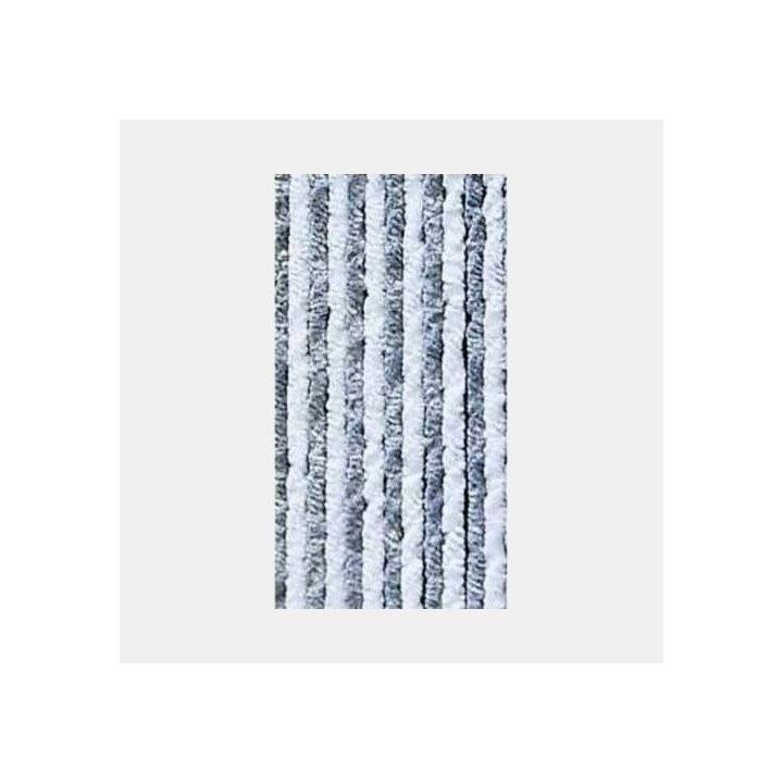 Insectwerend railgordijn 205x56 mm voor campers - Grijs wit