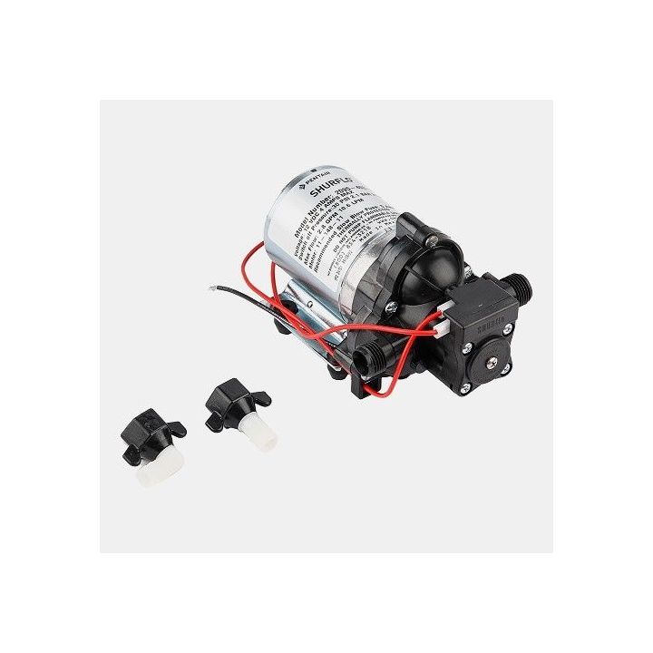 Pompe à membrane SHURFLO 10l min 12V- camping-cars et caravanes.