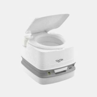 WC chimique Porta Potti QUBE 345 Blanc THETFORD - camping-cars et caravanes.
