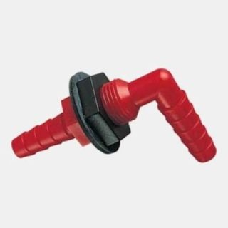Racor codo universal para conexión de manguera de 10/12