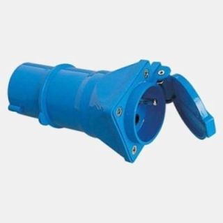 Adaptateur mâle CEE17/ Femelle française (2P+T) 16A - pour camping-cars
