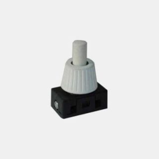 Push switch for 12V white spotlight