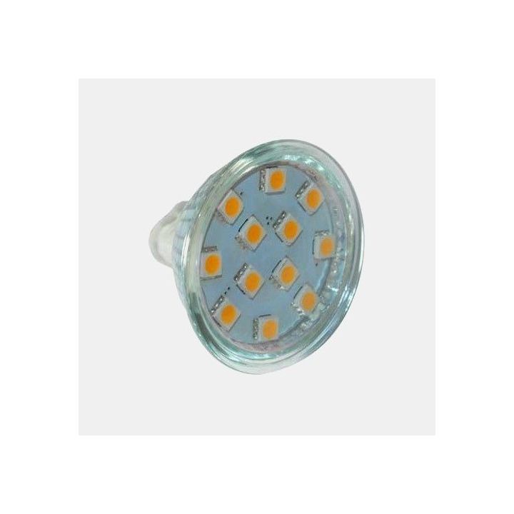 Lampadina MR16 12 LED 5050 12V 2.4W 100LM