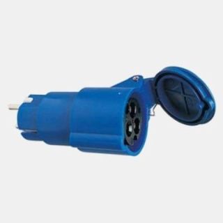 Adapter Franse stekker en Schuko/ Vrouwelijk CEE17 16A - voor campers