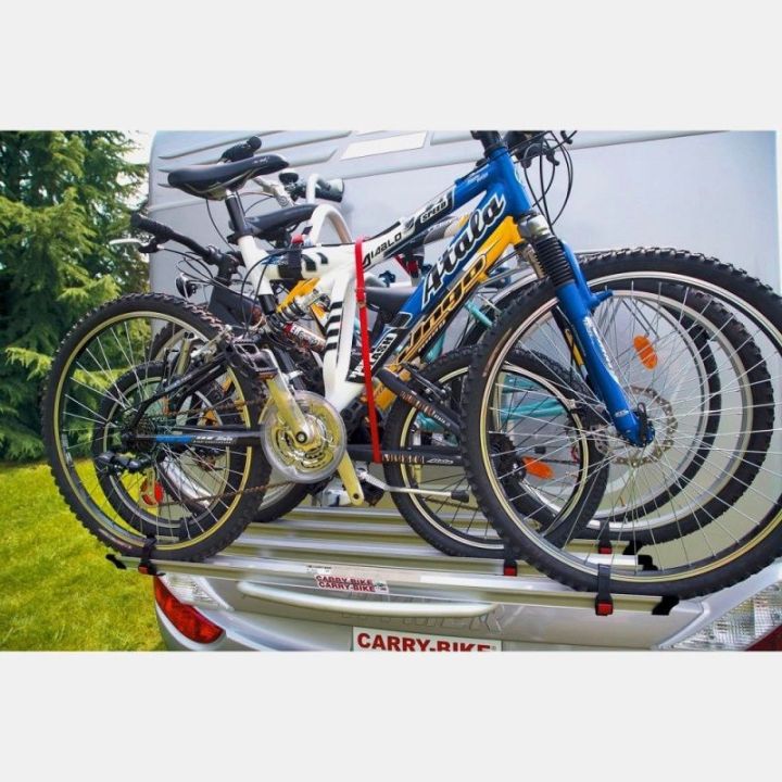 FIJA DE SEGURIDAD FIAMMA roja - PORTA BICICLETAS - L: 200 cm - Para portabicicletas de autocaravanas y caravanas.