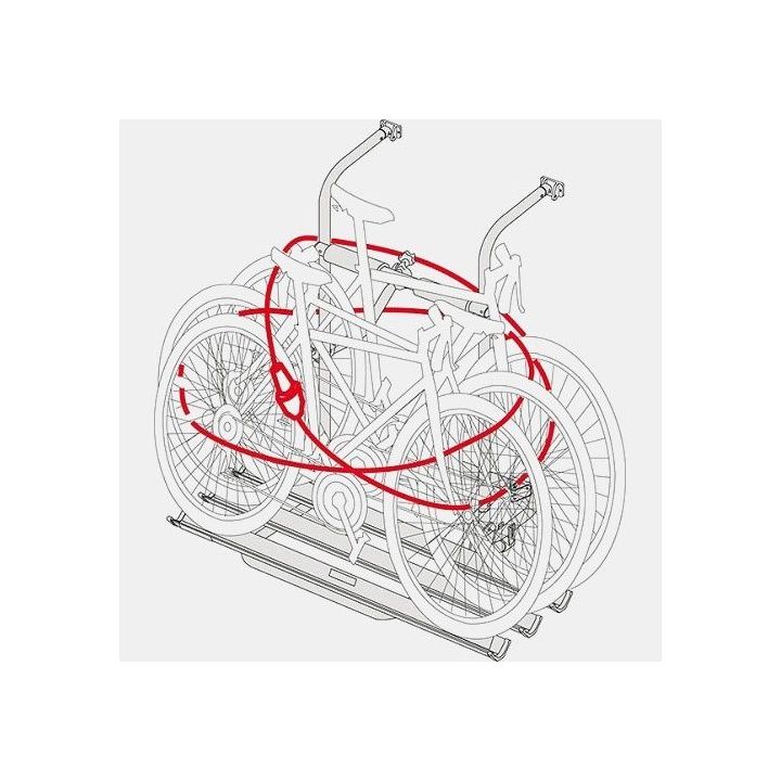 Cavo antifurto da 2,5 m - acciaio BLOCCO CAVO FIAMMA