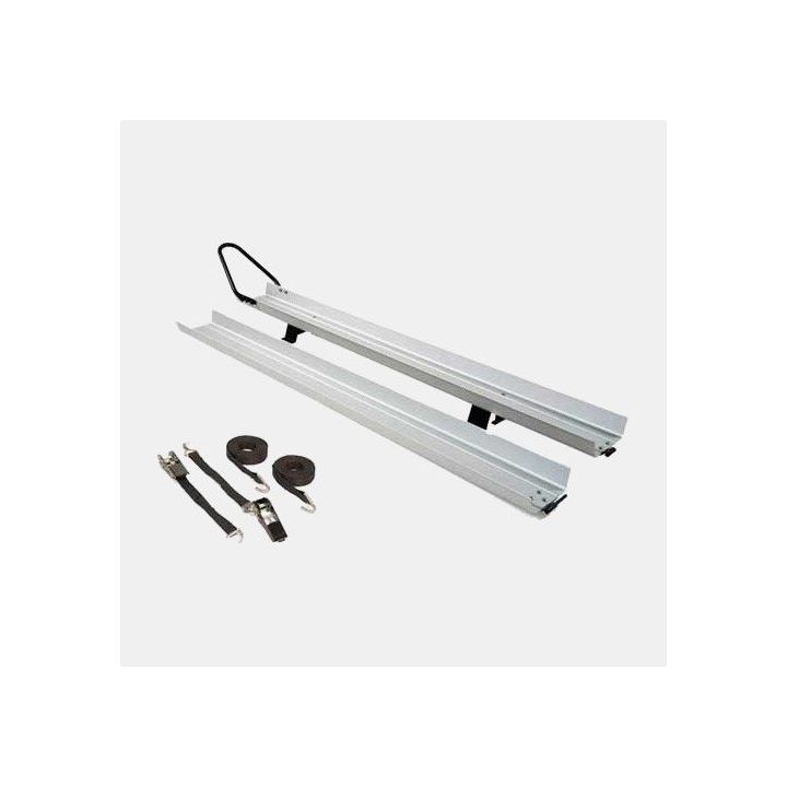 Porte-moto CARRY MOTO Fiamma - aluminium -l: 14-18 cm.Lmaxi: 180 cm. charge maxi:200 kg