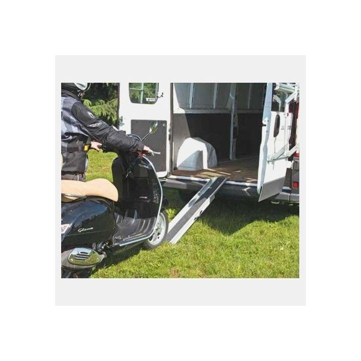 CARRY RAMP motorcycle carrier - aluminum - l: 15 cm. Max. length:175 cm. Max. load:130 kg