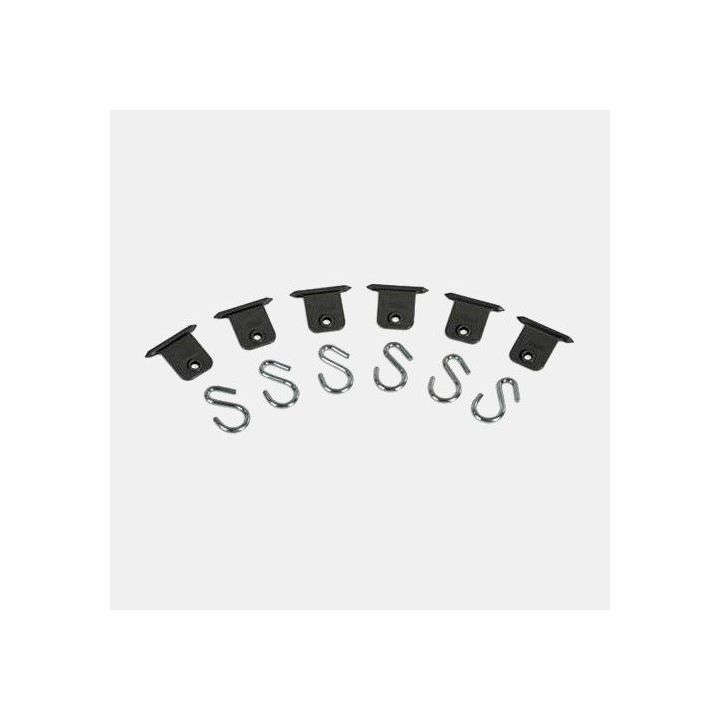 Jeu de 6 clips à suspendre KIT AWNING HANGERS FIAMMA