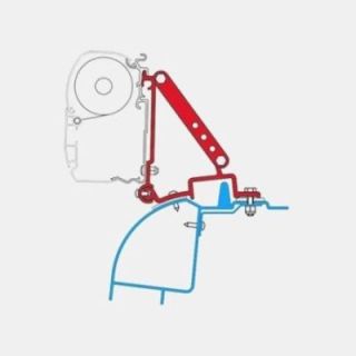 RENAULT MASTER H2 OPEL MOVANO H2 (1998-2010) adapter voor F45S Fiamma jaloezie