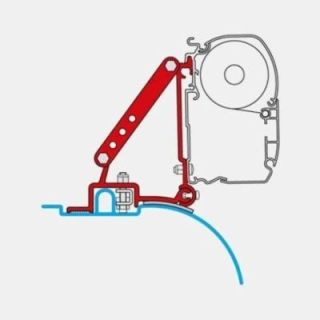 Adaptateur FIAT DUCATO à partir de juin 2006 pour store F45S Fiamma
