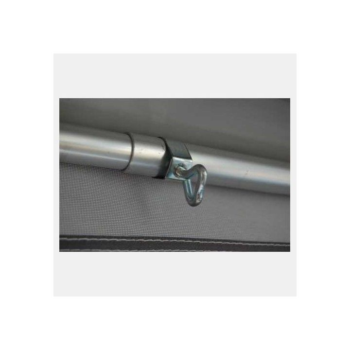 Wing screw tube clamp - tubes Ø 24-26 mm