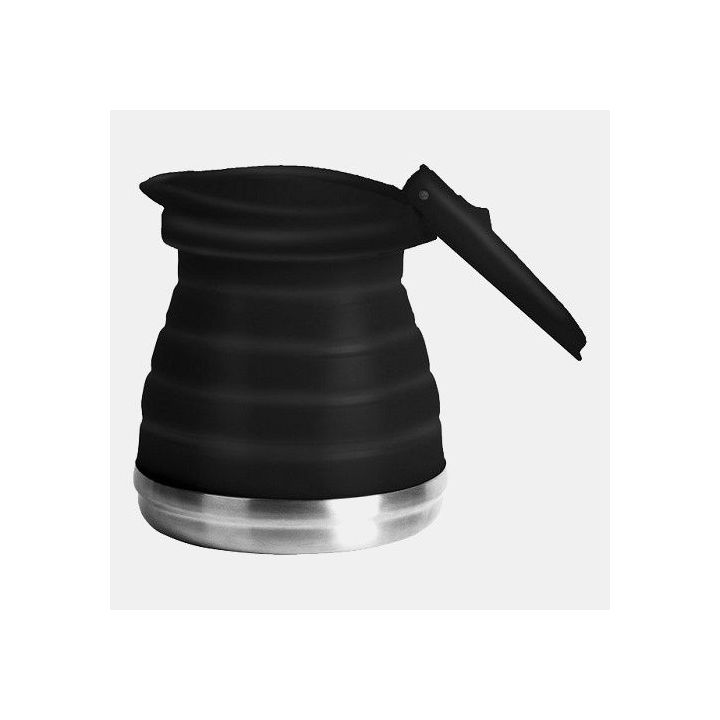 Bouilloire silicone repliable 0.8 litre noire